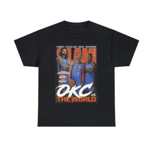 Russell Westbrook - Russell Westbrook Oklahoma City Thunder Nba Slam Cover Tee Shirt - Tshir2324060