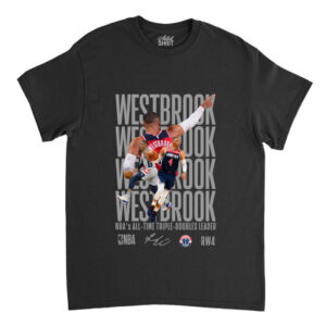 Russell Westbrook All Time Triple Doubles Leaderlove Classic T-Shirt - NSF5524225