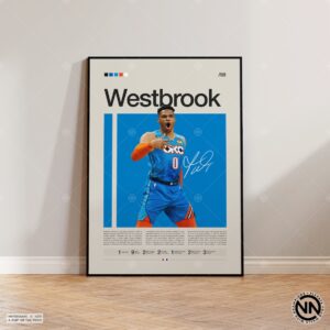 Russell Westbrook Poster, Oklahoma City Thunder Okc - NSF5525418