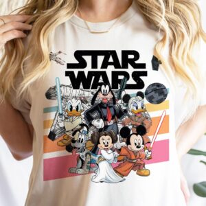 Star Wars Mickey And Friends Shirt - D160525042