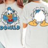 Funny Donald Duck Portrait Retro Shirt - D160525050