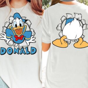 Funny Donald Duck Portrait Retro Shirt - D160525050