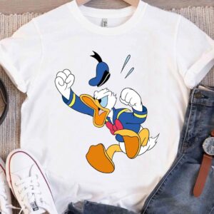 Disney Mickey And Friends Donald Angry Jump Shirt - D160525065