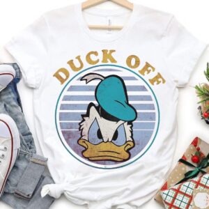 Retro 90S Donald Duck Off Shirt - D160525072