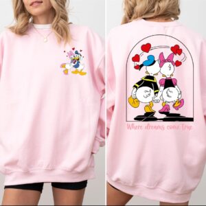 Disney Donald Duck & Daisy Duck Couple Shirt - D160525091