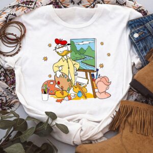 Disney Donald Duck Painting Shirt - D160525093
