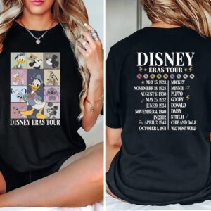 Vintage Disneyland Eras Tour Donald Duck Shirt - D160525099