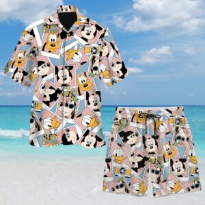 Mickey And Friends Hawaiian Shirt - D160525117