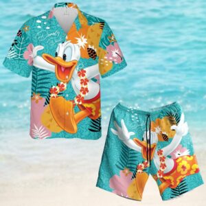 Donald Hawaiian Shirt And Short - D160525119