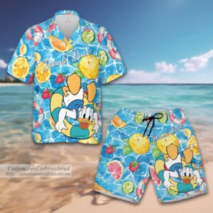 Duck Disney Hawaiian Shirt And Short - D160525123