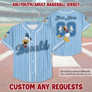 Donald Duck Baseball Jersey - D160525154
