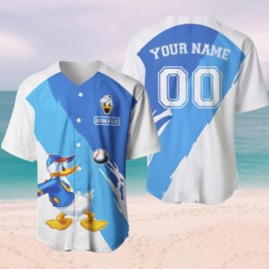 Donald Duck Baseball Jersey - D160525156