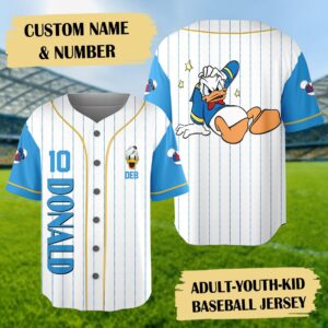 Donald Duck Baseball Jersey - D160525157