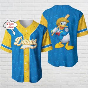 Donald Duck Baseball Jersey - D160525164