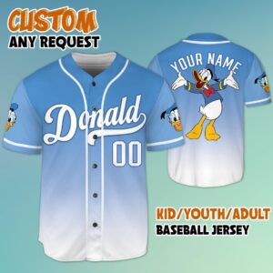 Donald Duck Baseball Jersey - D160525166