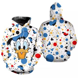Donald Duck Aop Hoodie, Tshirt - D160525178