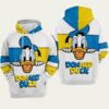 Donald Duck Aop Hoodie, Tshirt - D160525183