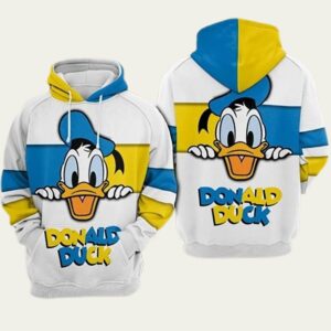 Donald Duck Aop Hoodie, Tshirt - D160525183