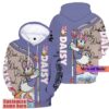 Donald Duck Aop Hoodie, Tshirt - D160525195