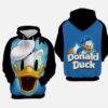 Donald Duck Aop Hoodie, Tshirt - D160525196