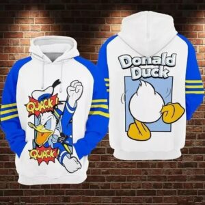 Donald Duck Aop Hoodie, Tshirt - D160525197
