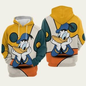 Donald Duck Aop Hoodie, Tshirt - D160525199