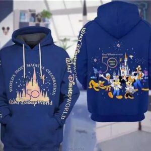 Donald Duck Aop Hoodie, Tshirt - D160525201