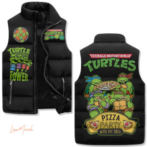 TMNT 3D Sleeveless Puffer Jacket - D160525423