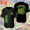 Personalized Name TMNT Team - Baseball Jersey - D160525470