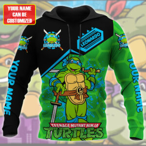 Personalized Name TMNT Team All Over Printed Unisex Shirt - D160525479