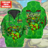 Personalized Name TMNT Team 2003 All Over Printed Unisex Shirt - D160525489