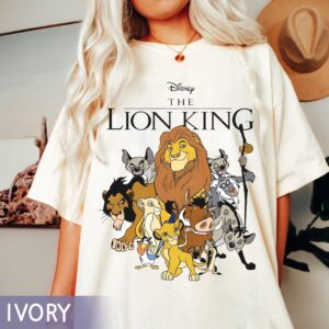 Retro The Lion King Group Characters Shirt - D160525537