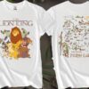 2-Sided Lion King Pride Land Map Simba Timon Custom T-Shirts - D160525540