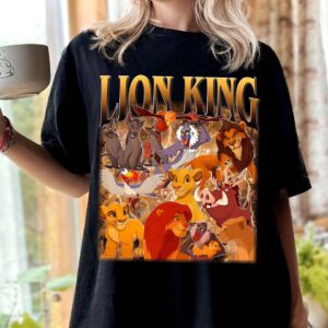 Retro The Lion King Group Characters Homage Shirt - D160525551