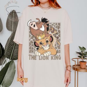 Retro 90S Disney Lion King Simba And Timon Shirt - D160525556