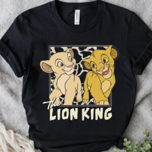 Disney Lion King Simba And Young Nala Hakuna Matata Retro Shirt - D160525569