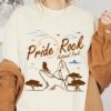 Vintage 80S Lion King Pride Rock National Park Distressed Shirt - D160525570