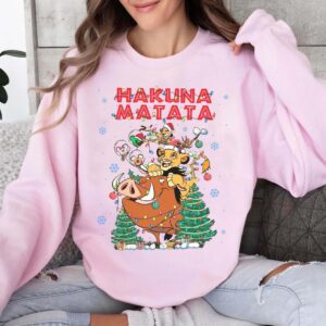 Disney The Lion King Christmas Lights Shirt - D160525584