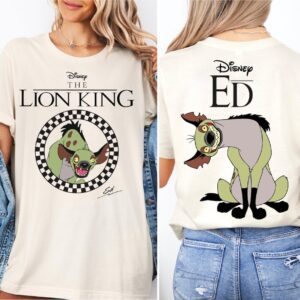 The Lion King Ed Shirt, Disney Lion King Character Shirt - D160525633