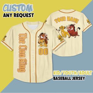 The Lion King Baseball Jersey - D160525638
