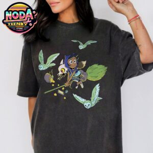 Retro Disney The Owl House Luz Noceda And King Shirt - D160525694