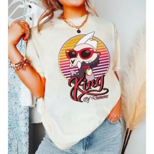 Disney The Owl House King Of Demos Retro T-Shirt - D160525699