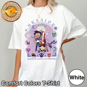 Retro Disney The Owl House Luz King Edalyn Hexside Shirt - D160525702