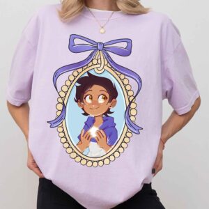 Retro Disney The Owl House Luz Noceda Mirror Bow Shirt - D160525712