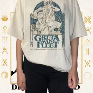Greta Van Fleet Shirt, Greta Van Fleet Shirt, Greta Van Fleet Merch  - 1507250064