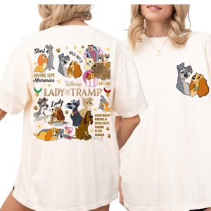 Lady and the Tramp Unisex Tshirt - 1507250065