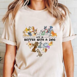 Lady and the Tramp Unisex Tshirt - 1507250084