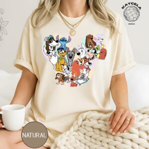 Lady and the Tramp Unisex Tshirt - 1507250106