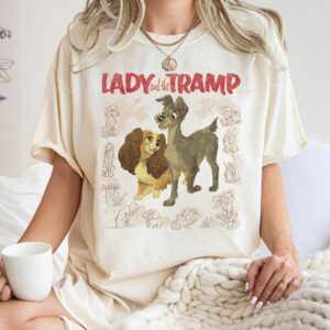 Lady and the Tramp Unisex Tshirt - 1507250112