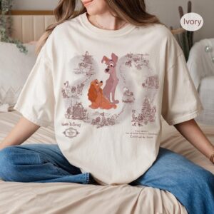 Lady and the Tramp Unisex Tshirt - 1507250151